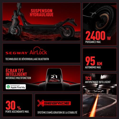 Segway SuperScooter GT3 E - trottinette électrique