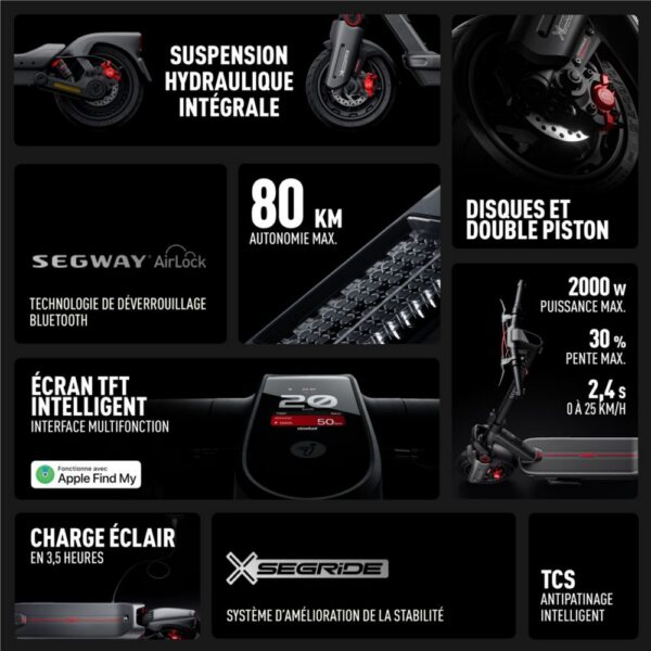 Ninebot SEGWAY Max G3 E - trottinette électrique