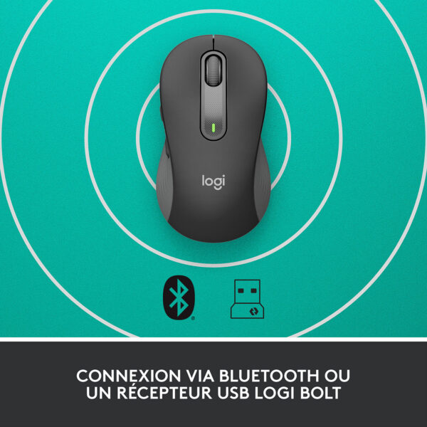 Logitech - Logitech M650 L Bluetooth (Graphite)