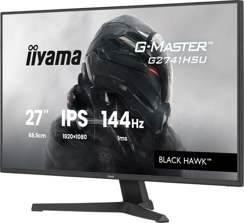 46e88b14-ea25-4c08-aae6-9f2d72686e7d Iiyama G2741HSU-B1 27" Black Hawk FHD 144Hz/IPS/1ms/Adapti.Sync/FS