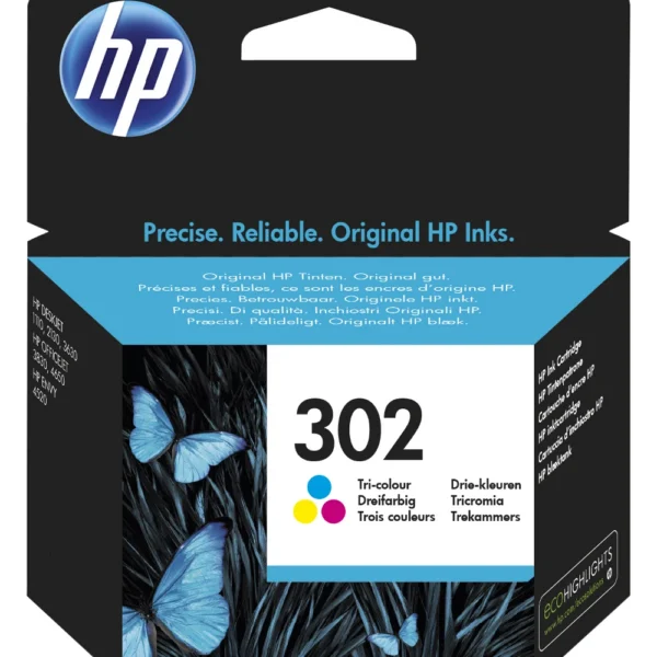 HP 302 Tri-color ink 165 pages