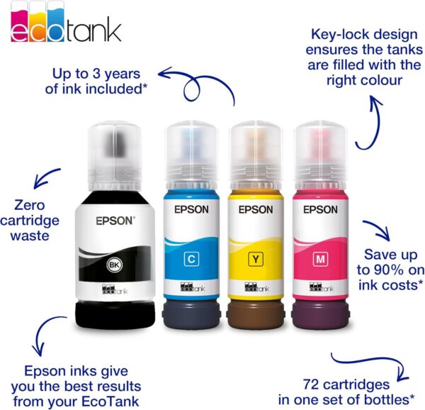 Epson EcoTank 102 Black Genuine Ink Bottle