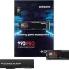 Samsung SSD 990 Pro NVMe M.2 Pcle 4.0, SSD Interne, Capacité 1 To