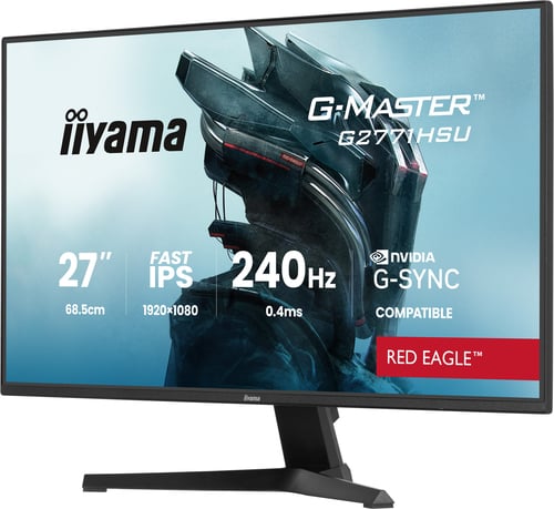 7e56697a-0056-4c82-a2d8-18ea0d1ea24d iiyama G-Master G2771HSU-B1 - RED EAGLE - Écran Gamer 27" Full HD 240Hz