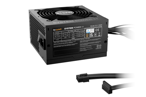 7e7edc09-a66d-4286-b149-5c8b5d36298a Be Quiet - ATX 750W - 80+ Bronze - System Power 11 Noir
