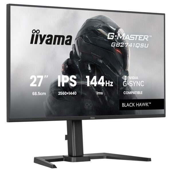 Ecran Iiyama GB2741QSU-B1 27"QHD 144Hz/IPS/1ms/AdaptSync/GSync