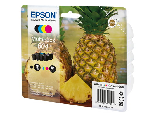 EPSON EPSON 1LB Multipack 4colours 604 Ink