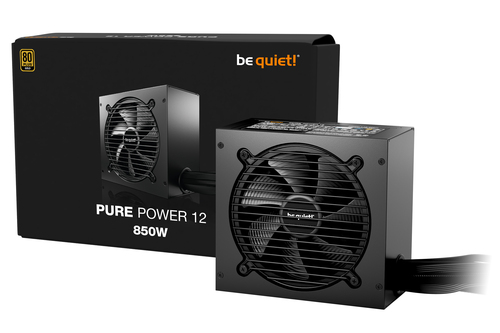 Be Quiet - ATX 850W - 80+ Gold - Pure Power 12 Noir