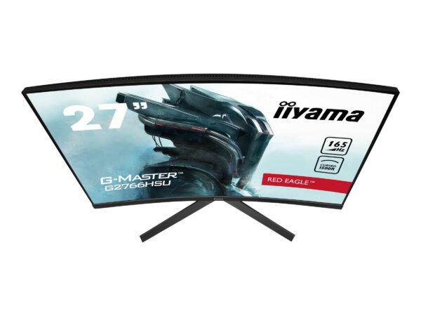 Ecran PC Iiyama G2766HSU-B1 - Gamer - 27 pouces - 165Hz - 1920x1080 - FHD - Incurvé - 1 ms - FreeSync Premium - LED VA - Display Port - HDMI - USB - 16/9 - Noir - Haut-parleurs intégrés