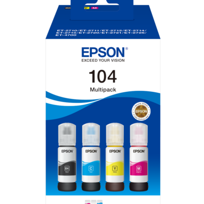 EPSON Epson 104 Multipack Noir(e) / Cyan / Magenta / Jaune