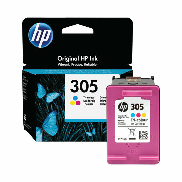s-l1200 HP 305 Tri-color Original Ink Cartridge