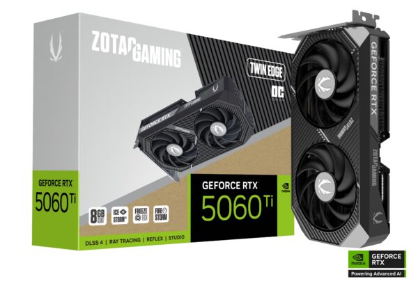 ZOTAC RTX5060Ti 8Go AMP - NEXIUSONE ZOTAC RTX5060Ti 8Go AMP