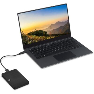 Seagate - Disque Dur externe Seagate Expansion Portable - 1To/2To/4To (Noir)