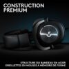 Logitech Logitech - Logitech G Pro X Gaming Headset Noir