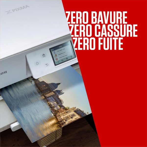 Canon PG-575+CL-576 Noir(e) / Plusieurs couleurs / Blanc Value Pack + 10x15 cm Fotopapier 50 Blatt