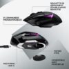 Logitech - Souris sans fil Logitech G502 X Plus RGB (Noir)
