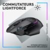 Logitech - Souris sans fil Logitech G502 X Plus RGB (Noir)