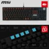 Clavier Gamer mécanique (Red Switch) MSI Forge GK320 RGB (Noir)