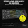 Corsair - Clavier Gamer Corsair K55 Pro RGB (Noir)
