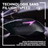 Logitech - Souris sans fil Logitech G502 X Plus RGB (Noir)