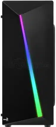 AeroCool - Boitier Moyen Tour ATX AeroCool Shard Tempered Glass RGB avec panneau vitré