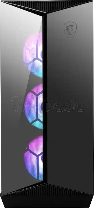 MSI - Boitier Moyen Tour ATX MSI MPG Gungnir 110R RGB avec panneaux vitrés (Noir)