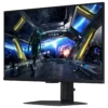 Ecran 27'' Samsung Gaming ODYSSEY G7 Noir IPS 144Hz 1ms 3840X2160 350 cd/m² 2xHDMI DP 2xUSB LAN HPs Smart TV Pied reglable en hauteur Inclinable Pivotable