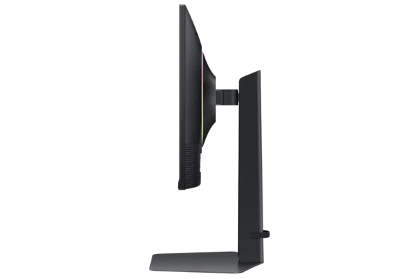Ecran 27'' Samsung Gaming ODYSSEY G7 Noir IPS 144Hz 1ms 3840X2160 350 cd/m² 2xHDMI DP 2xUSB LAN HPs Smart TV Pied reglable en hauteur Inclinable Pivotable