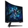 Ecran 32'' Samsung Gaming Odyssey G55C Noir QHD 2560x1440 165Hz Incurvé 1000R 1ms VA 300cd/m² 2500:1 HDR10 HDMI Displayport Pied Ajustable en Inclinaison