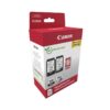Pack 2 cartouches d'encre Canon PG-545/CL-546 + 50x Papiers photo