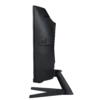 Ecran 32'' Samsung Gaming Odyssey G55C Noir QHD 2560x1440 165Hz Incurvé 1000R 1ms VA 300cd/m² 2500:1 HDR10 HDMI Displayport Pied Ajustable en Inclinaison