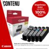 CANON Pack 5 Encres PGI-580BK-CLI-581C,M,J,BK