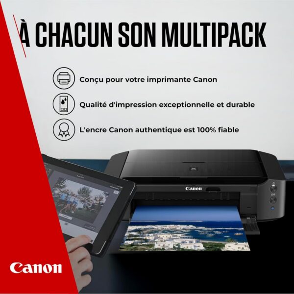 CANON Pack 5 Encres PGI-580BK-CLI-581C,M,J,BK