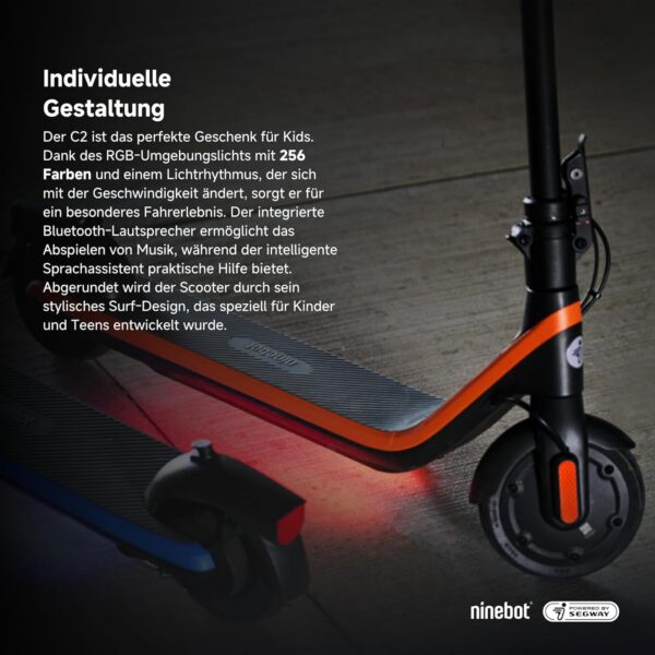 Ninebot - Ninebot C2 - trottinette électrique - Ninebot eKickScooter C2 E
