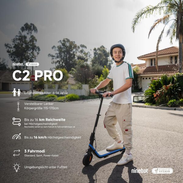 Ninebot - Ninebot KickScooter C2 Pro E - trottinette électrique
