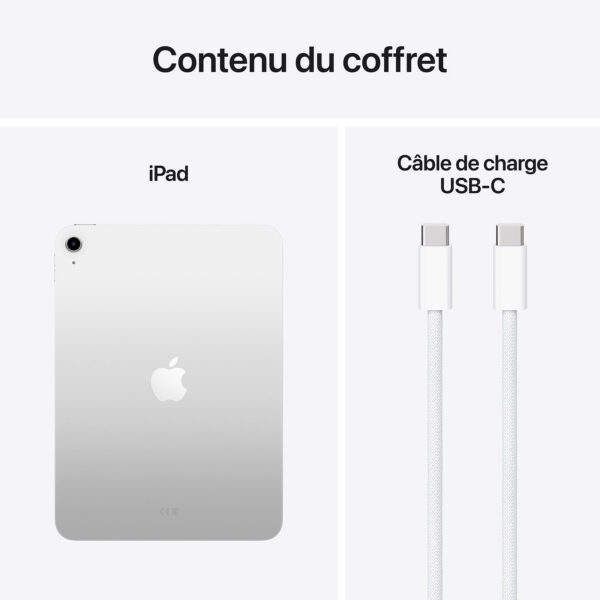 Apple iPad (2025) 512 Go Wi-Fi Argent