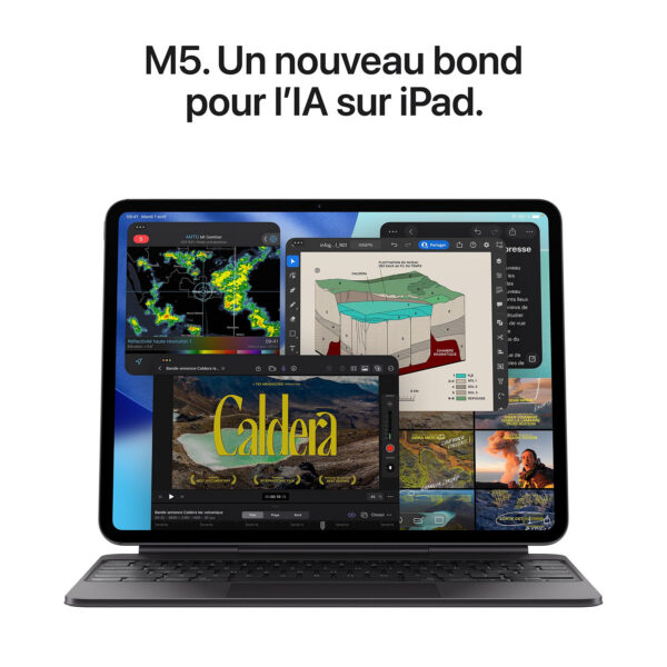 Apple iPad Pro M5 11 pouces 512 Go Wi‑Fi Noir