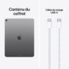 Apple iPad Air M4 13 pouces Wi-Fi 256 Go Gris sidéral