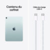 Apple iPad Air M4 11 pouces Wi-Fi 128 Go 2026 Bleu