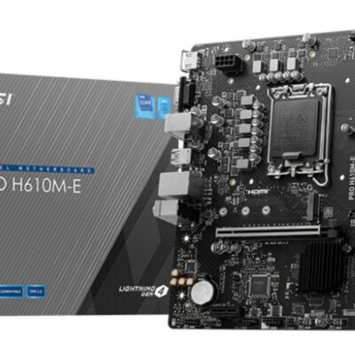 MSI PRO H610M-E