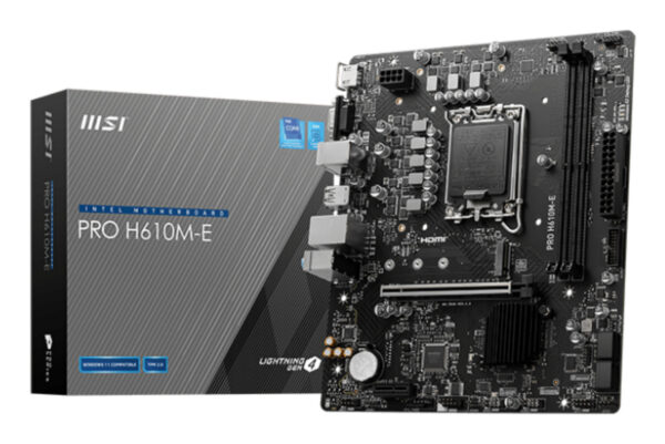 MSI PRO H610M-E - NEXIUSONE MSI PRO H610M-E