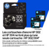 131c685fbef9ce43ef77b24bcf423ee0d6710550 HP 302/304 Combo Noir/Trois couleurs - Pack de 2