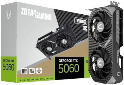 Carte graphique GAMING GeForce RTX 5060 Twin Edge OC