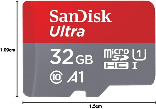 SanDisk Ultra microSDHC 32 Go A1 120 Mo/s