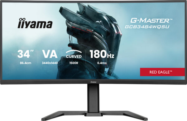 iiyama G-MASTER GCB3484WQSU-B1 Écran 34" UWQHD 180 Hz