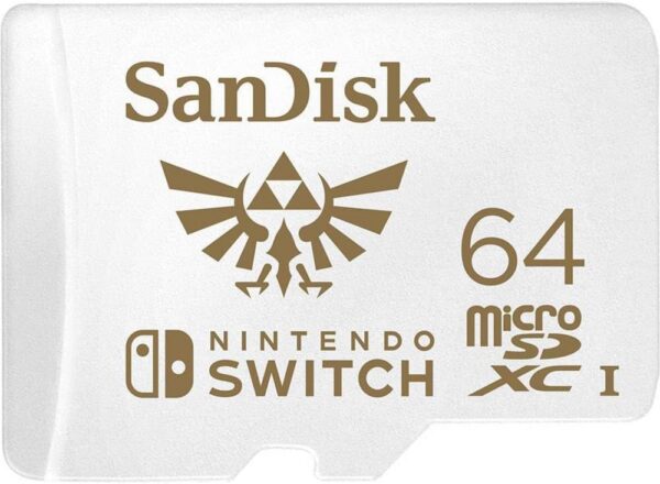 SanDisk 128 Go microSDXC pour Nintendo Switch