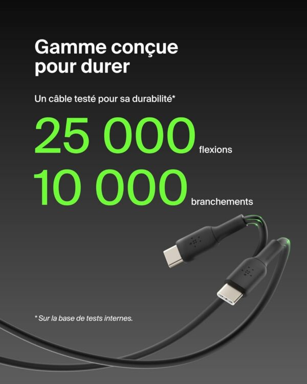 Belkin BoostCharge câble USB-C vers USB-C 1 m noir