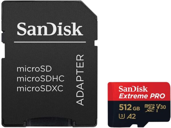 Extreme PRO microSDXC 512 Go SDSQXCD-512G-GN6MA