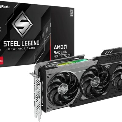 ASRock Radeon RX 9070 XT Steel Legend Dark