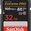 SanDisk Extreme PRO SDXC 64 Go UHS-I U3 V30 200 Mo/s